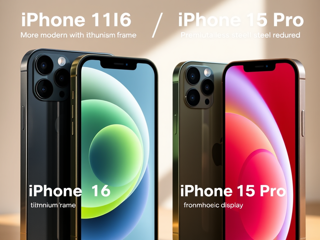 iPhone 16 vs 15 Pro